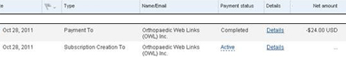 orthopaedic weblinks ripoff